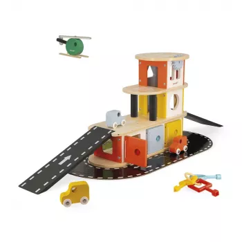 Janod Bolid Multi-Storey Parking Garage with Accessories