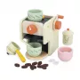 Janod Wooden Espresso Coffee Machine with Accessories Shiny Grandma 3+