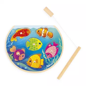 Janod Magnetic Fishing Game - Szybkie Rybki