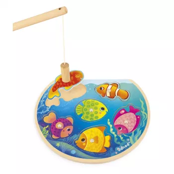 Janod Magnetic Fishing Game - Szybkie Rybki