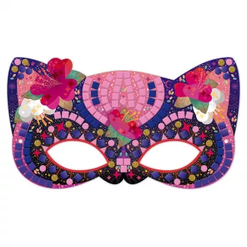 Janod Mozaika Maski Mosaic Art Kit - 5 Animal Masks