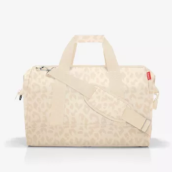 Reisenthel Allrounder L Leo Vanilla Travel Bag 30L Water-Repellent 48x39.5x29cm