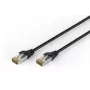 DIGITUS CAT 6A S-FTP Outdoor Patch Cable, Copper, PE, 10 m, Black