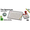 Retro Games The Spectrum White Edition - ZX Spectrum HD Console with Joystick and 40+ Pre-loaded Games