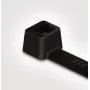HellermannTyton T25R PA66 Black Cable Tie 205mm x 2.5mm 100 Pack
