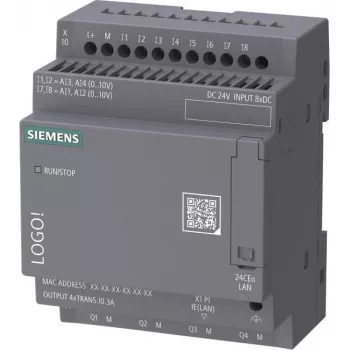 Siemens LOGO! 24 CEo Base Module without Display DC 24V