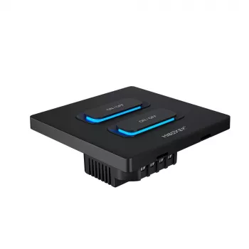 MIBOXER ESW2B 2-Gang Smart Switch LED Remote Control with WiFi and 2.4GHz Motion Sensor and Dimmer