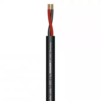 Sommer Cable 425-0051 Meridian Mobile SP225 Speaker Cable 2x2.5 mm² PVC Black 7.0 mm