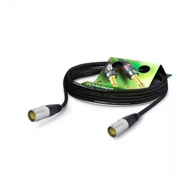 Sommer Cable SC-Mercator CAT.7 PUR Network Cable, 8 x 0.14 mm², RJ45 to RJ45, NEUTRIK, Black, 5 m (P7NE-0500-SW)