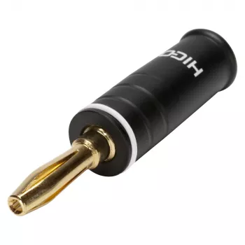 Sommer Cable HICON Banana Plug Screw-Contact Connector, White Coding