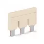 WAGO 2010-403 Through Terminal Block, 57 A, 1000 V, 3-Conductor, Push-in CAGE CLAMP, Gray, DIN-rail 35