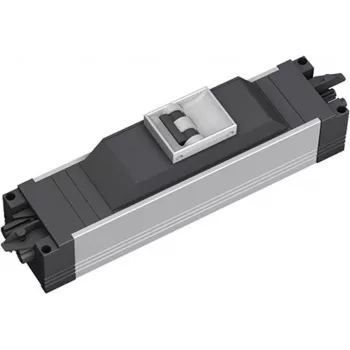 Bachmann STEP ALU Power Strip with 1x GST18 and Circuit Breaker, 16A, 230V, Aluminum