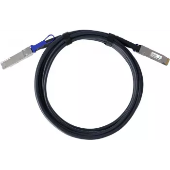 BlueLAN HPE M-Series R8M46A Compatible QSFP-DD Direct Attach Cable, 400GBASE-CR4, Ethernet, 26 AWG, 2 Meter (R8M46A-BL)