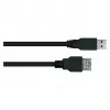 KABELMEISTER USB 3.0 Extension Cable, Type A Male to Female, 0.5m, Black