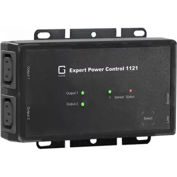 GÜDE 1121-1 EPC 10A 2xC13 1xSen.PortÜSS - Switched PDU with Measurement and Monitoring