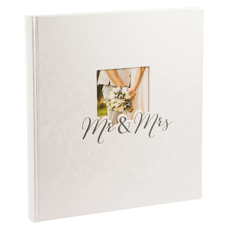 Goldbuch Mr. & Mrs. Photo Album 30x31 cm 60 White Pages Wedding 08388
