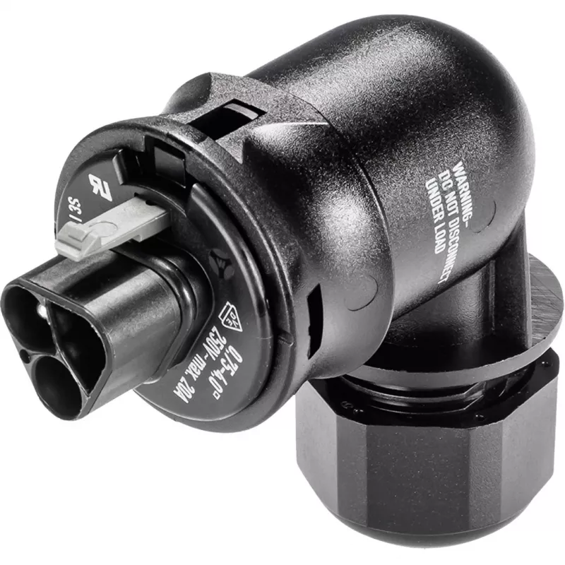 PRIWATT Wieland Cable 10 Meter Black (0% VAT, Betteri Socket > Wieland Plug)