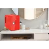 ELLE Home ESDAF101RDEU Mini Fridge 4L Red