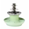Giles & Posner EK6662GSGRVDE 3-Tier Electric Chocolate Fountain 900g Capacity 90W Black/Silver