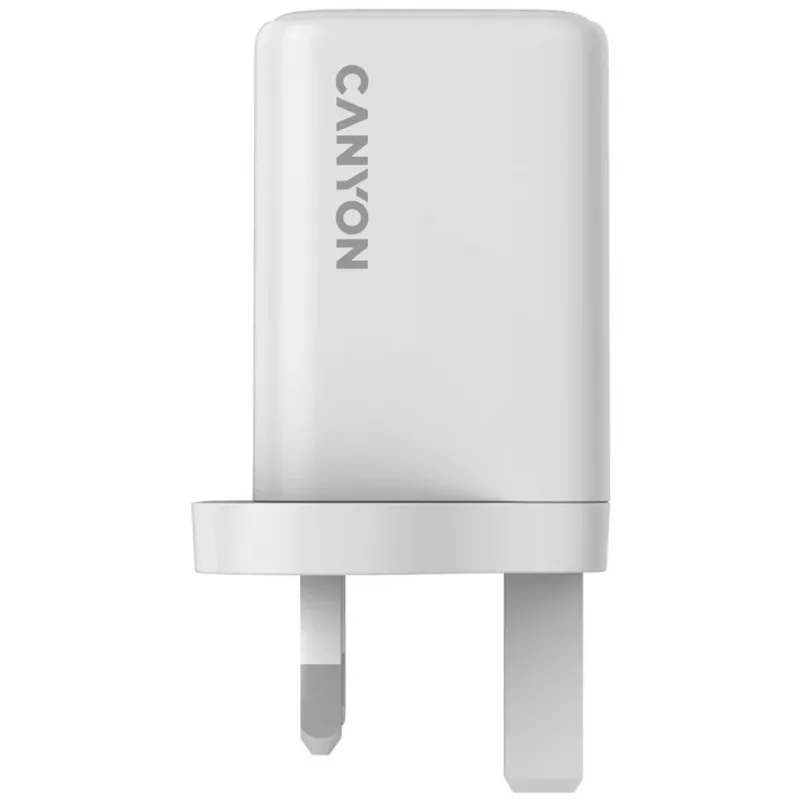 CANYON CU45AC GaN 45W 2xPD UK White Wall Charger
