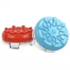 SteelSeries KontrolFreek Performance Thumbsticks Splash (Red/Blue, 2 Pieces, for Nintendo Switch Joy-Cons & Nintendo Switch Lite)