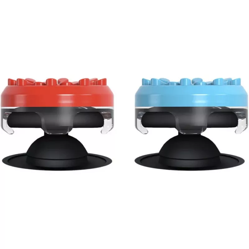 SteelSeries KontrolFreek Performance Thumbsticks Splash (Red/Blue, 2 Pieces, for Nintendo Switch Joy-Cons & Nintendo Switch Lite)