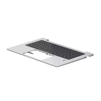 HP Cover Top with Keyboard CP BL SR English UK - Black