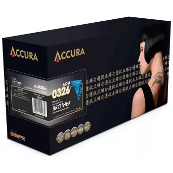 Accura Compatible Toner Cartridge Cyan (TN-326C) High Yield for Brother