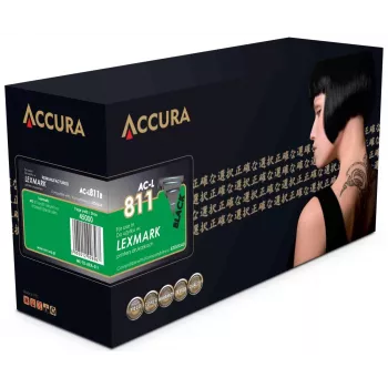 ACCURA Compatible Toner Cartridge Lexmark 52D0XA0 Black Extra High Yield 20,000 Pages