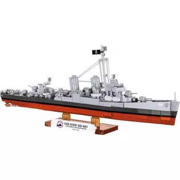 COBI USS Kidd DD-661 Fletcher-Class Destroyer 1:350 Plastic Model Kit