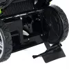 NAC LS50-166L-JR2 Petrol Lawn Mower 166cc Self-Propelled 50cm Cutting Width 60L Grass Catcher
