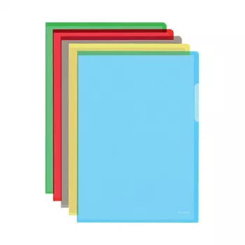 Bene Document Sleeves A4 150 Microns Glossy HPVC Transparent 100-Pack