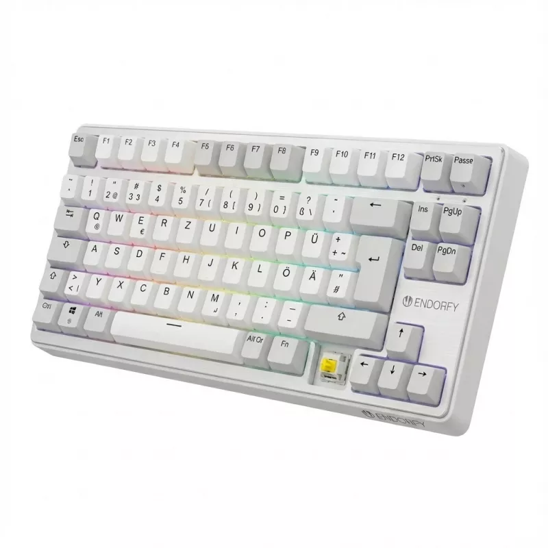 ENDORFY Thock V2 75% Mechanical Keyboard, Kailh Box Red, RGB, Triple Mode