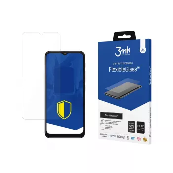3MK FlexibleGlass Screen Protector for Motorola Moto G30 - Hybrid Glass, 7H Hardness, 0.3mm, Anti-Scratch, Oleophobic Coating, Anti-Fingerprint, 2.5D Rounded Edges, Dry Application, Bubble-Free, Case Friendly, 1 Pack