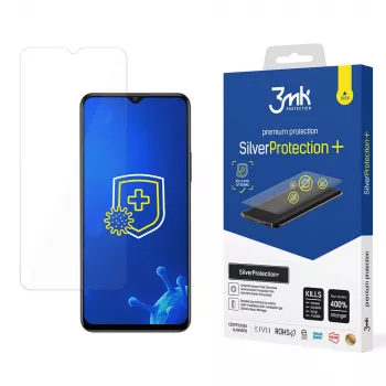 3MK SilverProtection+ Screen Protector for Vivo Y52 5G – Flexible Polymer Film with Antimicrobial Silver-Ion Coating, Self-Healing, High Transparency, Case Friendly