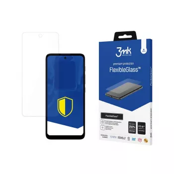3MK FlexibleGlass Screen Protector for Motorola Moto E40, 1 Pack