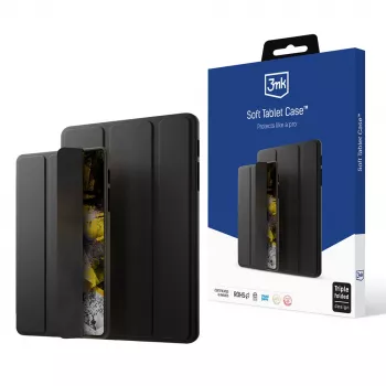 3MK Soft Tablet Case for Samsung Galaxy Tab S6 Lite 2020/2022/2024 - Black