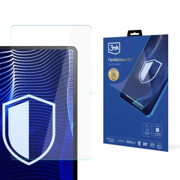 3MK PROTECTION FlexibleGlass Pro Screen Protector for Doogee T40 Pro - 0.3 mm Hybrid Glass, 7H Hardness, Transparent