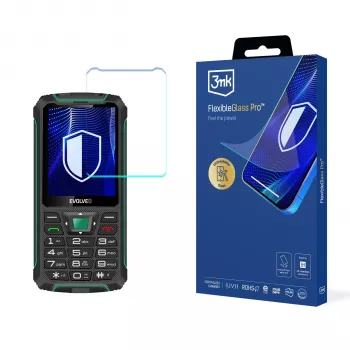 3MK PROTECTION Evolveo StrongPhone W4 - 3mk FlexibleGlass Pro Screen Protector Bundle