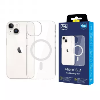 Apple iPhone 13/14 - 3mk EverClear MagCase Transparent