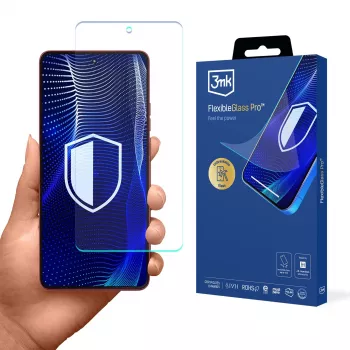 3mk FlexibleGlass Pro Screen Protector for Motorola Moto G86 / G86 Power - Hybrid Glass, 7H Hardness, 0.3mm, Crystal Clear