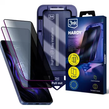 3MK PROTECTION Samsung Galaxy S24 Ultra Hardy Privzone 9H Tempered Glass Privacy Screen Protector