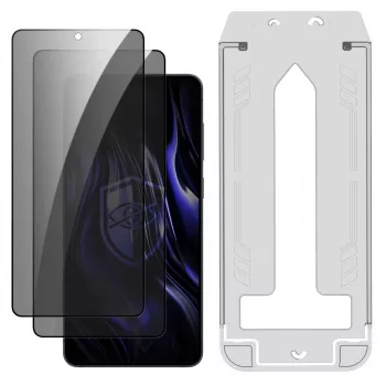 3MK PROTECTION Samsung Galaxy S25 Edge - 3mk Hardy Privzone 9H Tempered Glass Privacy Screen Protector