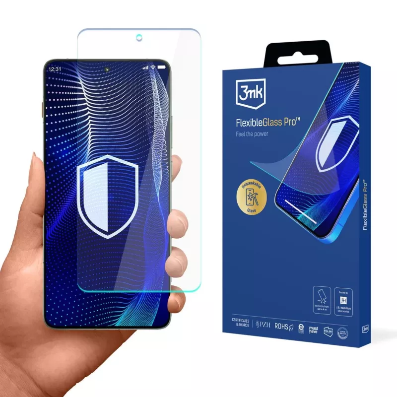 Motorola Edge 70 - 3mk FlexibleGlass Pro Hybrid Glass Screen Protector