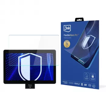 3MK PROTECTION Newland NQuire 1500 Mobula II FlexibleGlass Pro Screen Protector (10.1 inch, Hybrid Glass, 7H, 0.3 mm, Oleophobic, Anti-Fingerprint, Anti-Scratch, Anti-Shatter, Rounded Edges, Dry Installation, Bubble-Free, 1 Pack)