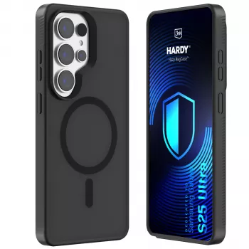3MK PROTECTION Samsung Galaxy S25 Ultra - 3mk Hardy Hazy MagCase Black