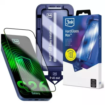 3mk HardGlass Max Screen Protector for Samsung Galaxy S26