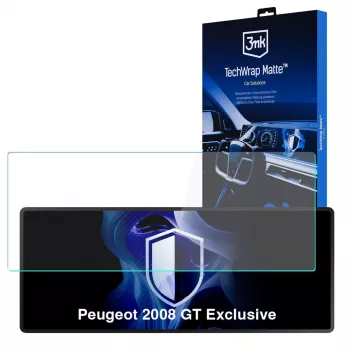 3MK PROTECTION Peugeot 2008 GT Exclusive - 3mk TechWrap Matte Center Display Screen Protector