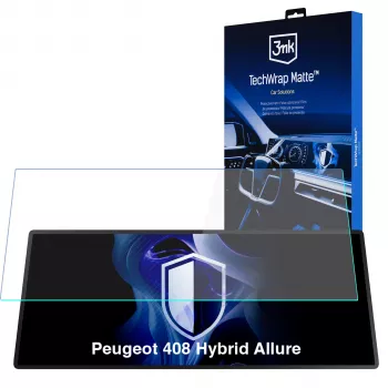 3MK PROTECTION Peugeot 408 Hybrid Allure - 3mk TechWrap Matte Center Display Screen Protector