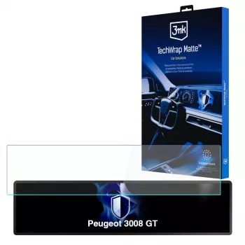 3MK PROTECTION Peugeot 3008 GT - 3mk TechWrap Matte Center Display Screen Protector